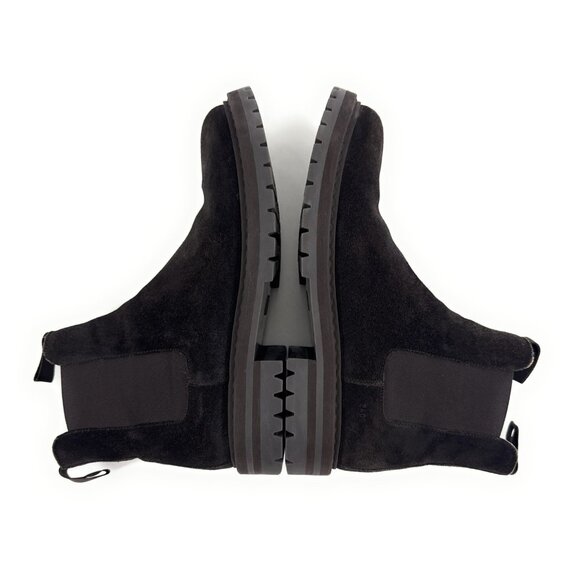 Common Projects Mens Winter Chelsea Boots Brown Suede Size 45 US 12 Italy - Picture 9 of 14